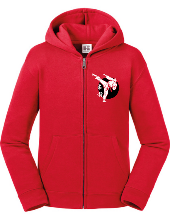 Kinder/ Jugendliche Sweatjacke mit Kapuze JU-JUTSU