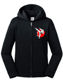 Kinder/ Jugendliche Sweatjacke mit Kapuze JU-JUTSU